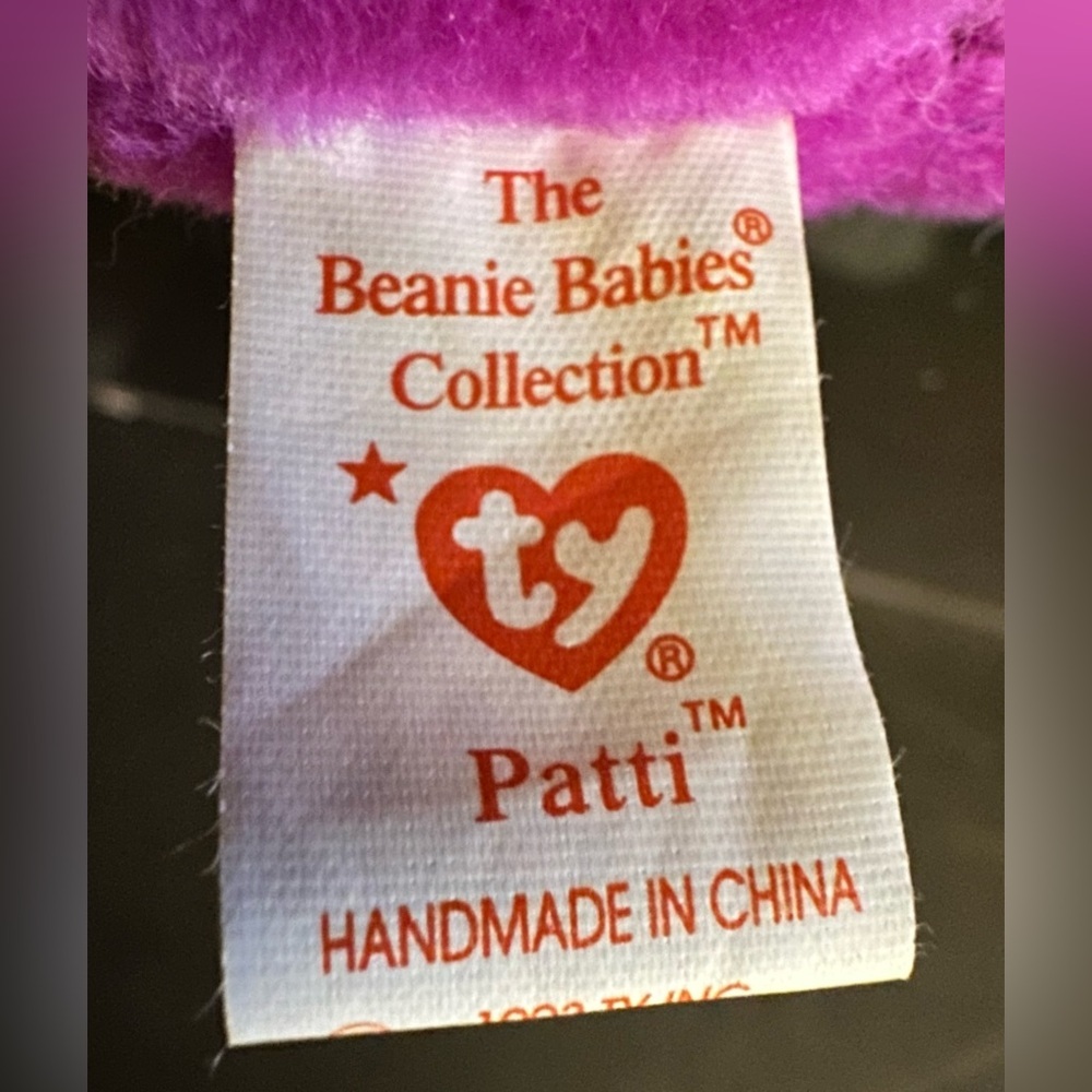 Vintage TY beanie baby Patti the Platypus MINT - Picture 3 of 7